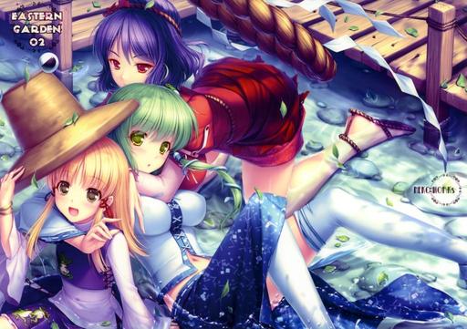 Touhou Project 08: Imperishable Night - Санаэ Котия. Краткая биография [перевод и фан-арт]